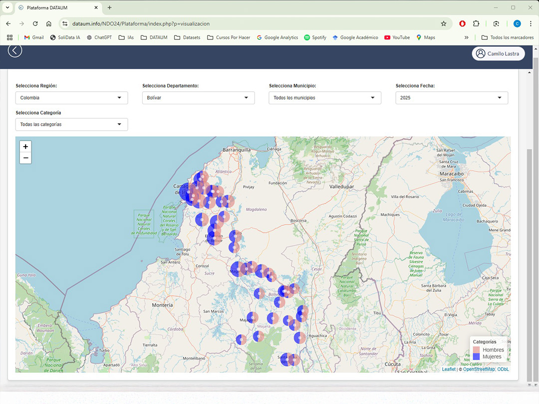 Estadísticas georreferenciadas